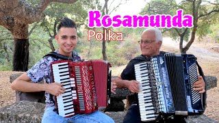 Rosamunda POLKA a 2 fisarmoniche  Antonio Tanca e nonno Franco [upl. by Magavern]