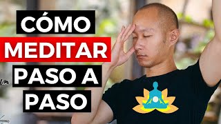 MINDFULNESS cómo empezar a meditar desde cero paso a paso para principiantes [upl. by Cogn]