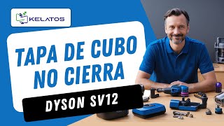 ✅ ¿Cómo reparar la tapa del cubo que no cierra en un aspirador Dyson SV12 ✅ CAMBIO TAPA DE CUBO [upl. by Coffee]