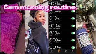 My 6am High School Morning Routine grwm what’s in my bookbag ootd [upl. by Adnole479]