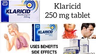 Klaricid tablet 250 mg uses in urdu [upl. by Erdreid]