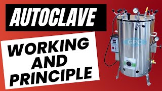 Principle and Working of Autoclave  Steam Sterilization [upl. by Hump132]