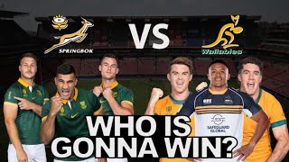 Wallabies vs Springboks Test 1 Predictions amp Talking Points [upl. by Brewer397]