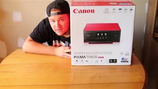 My BRAND NEW Photography Printer Canon Pixma TS9020 Unboxing [upl. by Cattima]