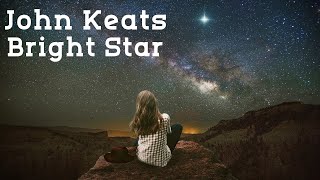 John Keats  Bright Star love poems  Poetry reading with text [upl. by Anirres]