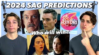 2024 SAG Winner Predictions [upl. by Amej]