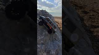 Crazy steep climb rockvan crawler ftx absima trx4m offroad hobbyplus [upl. by Anavlis]