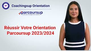 Atelier Réussir Parcoursup 2024 Coachingsup Orientation [upl. by Joelie]