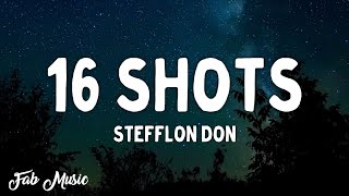 Stefflon Don  16 Shots Lyrics [upl. by Kcirreg323]