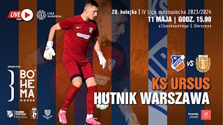 KS Ursus vs Hutnik Warszawa  11 maja 2024 r godz 1500 [upl. by Corenda]