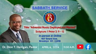 Bethel SDA Church Divine Service Dr Dion T Harrigan [upl. by Eelyram]