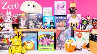 NEW 2018 ZerO DCTC Blind Box Opening Marvel Fortune Pork BFFS Kidrobot Kinder Surprise Egg [upl. by Anowahs]