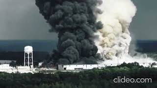 GA Chemical Plant Fire [upl. by Bellew]