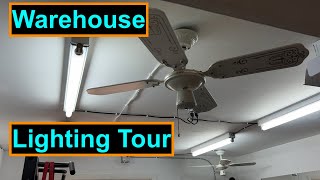 Warehouse Lighting Tour at Work  56 [upl. by Ender]