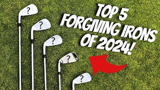 Top 5 Forgiving Irons For Mid to High Handicappers of 2024 [upl. by Bendick]