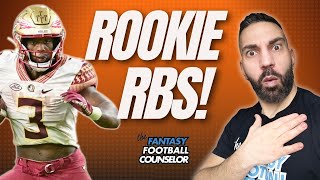 Fantasy Gold Top 4 Rookie RBs for 2024 Season [upl. by Heger]