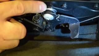 HowTo Replace A Reclining Mechanism Release Trigger [upl. by Yerdua163]