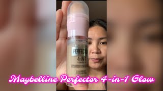 How I use Maybellines Perfector 4in1 Glow Makeup [upl. by Freiman]