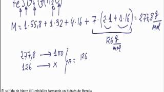 Composición centesimal ejercicios resueltos quimica bachillerato [upl. by Nolasba]