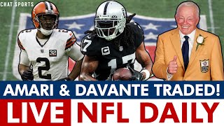 MASSIVE NFL Trade News On Davante Adams Amari Cooper amp Haason Reddick Next  NFL Draft QB Rankings [upl. by Eislehc17]