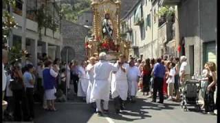 Patrica  Processione del Santo Patrono San Rocco [upl. by Yslek195]