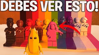 IMPORTANTE 😱 QUÉ HAY EN EL ARCOIRIS DE FORTNITE LEGO 🌈 [upl. by Leahcimluap]