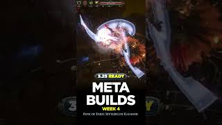 POE 325 POE META BUILDS WEEK 4  POE BUILDS shorts pathofexile poebuilds poe [upl. by Chloras957]