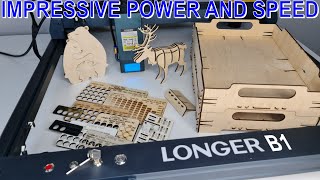 Impressive Power and Speed  Longer B1 30W Laser Engraver [upl. by Andre345]