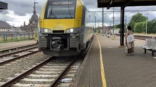 MS08 komt aan op station Oudenaarde als L trein naar Zottegem09082024 [upl. by Odoric849]