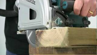 Makita SP6000 plunge saw [upl. by Hidie]