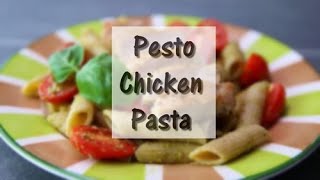 Pesto chicken pasta recipe video  100 Ad Free Recipes  Webtopcookcom [upl. by Ardnossac]