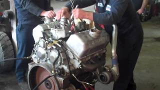 6V53TT Silver Detroit Diesel first start part1 [upl. by Tteltrab343]