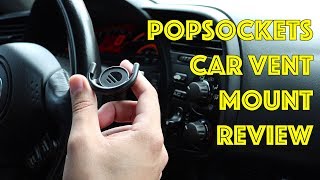 PopSockets Car Vent Mount Review in a Honda S2000 [upl. by Naillimxam]