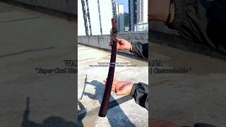 handmade katana custom samurai sword weapon blade nina bushido warriors nice cool fyp [upl. by Zile]