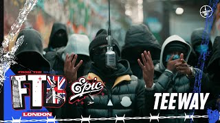 Teeway  From The Block Freestyle  Performance 🎙London 🇬🇧 [upl. by Nicks]