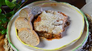 PARMIGIANA DI MELANZANE GRIGLIATE VEGAN  Ricetta facilissima [upl. by Yenolem]