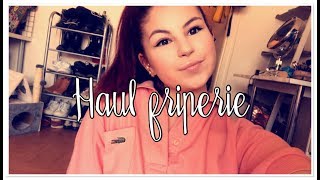 TRY HAUL  FRIPERIE  SOLDE  TOURNE DISQUE [upl. by Inobe]