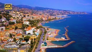 4K  San Remo  Italy [upl. by Neelloc]