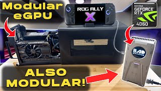 The BEST ROG Ally X eGPU  Theres an RTX 4060 in there [upl. by Barbabas]