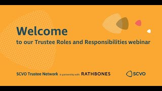 Charity trustees roles and responsibilities with Gillespie Macandrew [upl. by Nylrak]