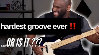 Toughest Bass Grooveor does your retention suck❓🤔 [upl. by Nedearb]