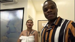 Cute Thai Girl Invites Black Man To Her Hotel And It Happened There [upl. by Nylasoj]