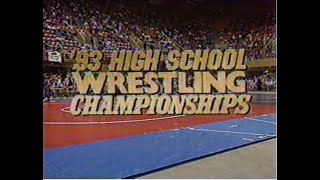 1993 Iowa HS Wrestling Championships [upl. by Gilberte]