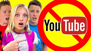 Ninja KIDZ TV QUIT YOUTUBE FOREVER [upl. by Llenrahs]