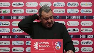 CD CALAHORRA 1 BARAKALDO CF 1 DECLARACIONES DEL ENTRENADOR JUAN CARLOS POUSO [upl. by Hijoung]