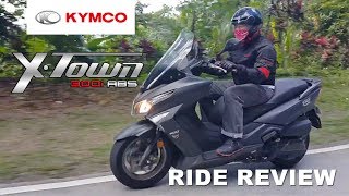 Kymco XTown 300i Ride Review [upl. by Celio]