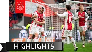 Highlights Ajax  sc Heerenveen [upl. by Hplar521]