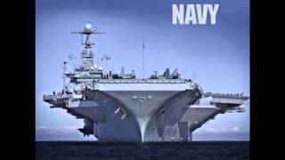 The US Navy Song Anchors Aweigh [upl. by Annahsar]