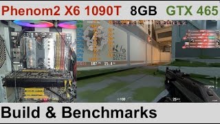 Phenom2 X6 1090T GTX 465 in 2023 benchmarks [upl. by Akeimat]