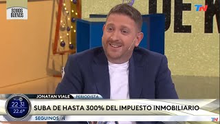 Entrevista Jonatan Viale en TN mi nuevo programa [upl. by Yecniuq617]